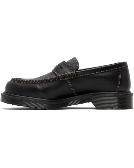 Dr. Martens Black Penton Loafers for men