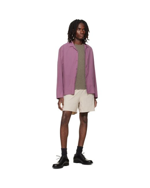 Veilance Natural Argand Shorts for men