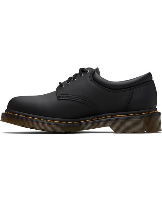 Dr. Martens Black 8053 Nappa Leather Casual Derbys for men