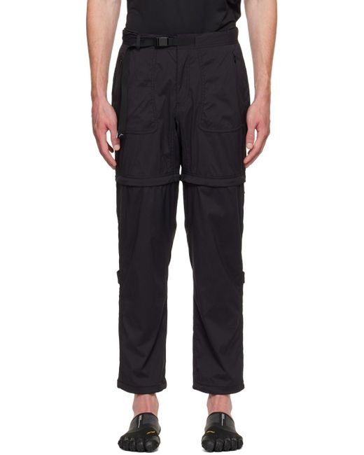 CAYL Black 2way Hiking Trousers for men
