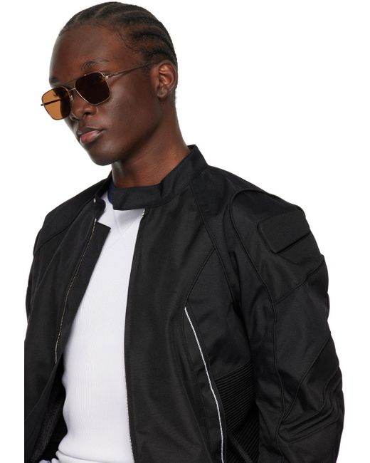 Chimi Black Aviator Sunglasses for men