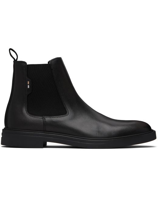Boss Black Nappa Leather Chelsea Boots for men