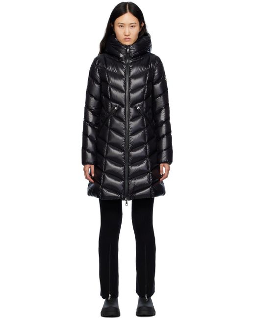 Moncler Black Marus Down Jacket Lyst UK