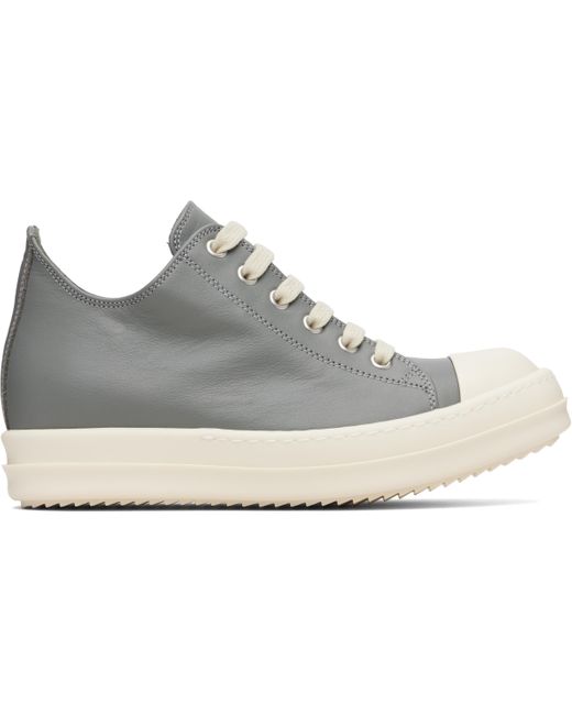 Rick Owens Black Concordians Low Sneaks Sneakers