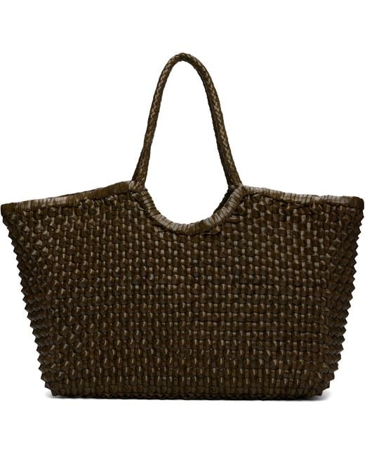 Dragon Diffusion Brown Nantucket Cactus Bag