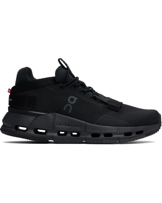 On Shoes Black Cloudnova 2 Sneakers
