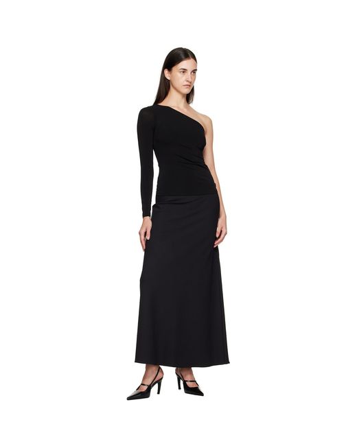 Max Mara Black Spluga Top