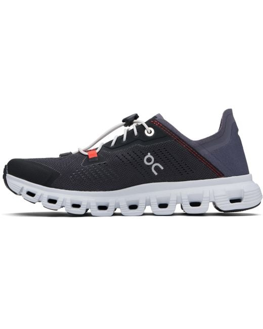 On Shoes ブラック＆ネイビー Mitaエディション Cloud 6 Coast スニーカー Black