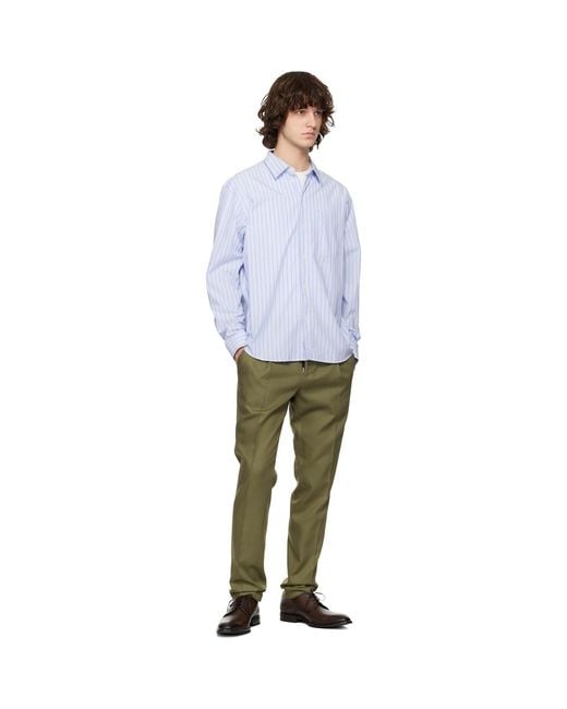 HUGO Green Khaki Slim-Fit Trousers for men