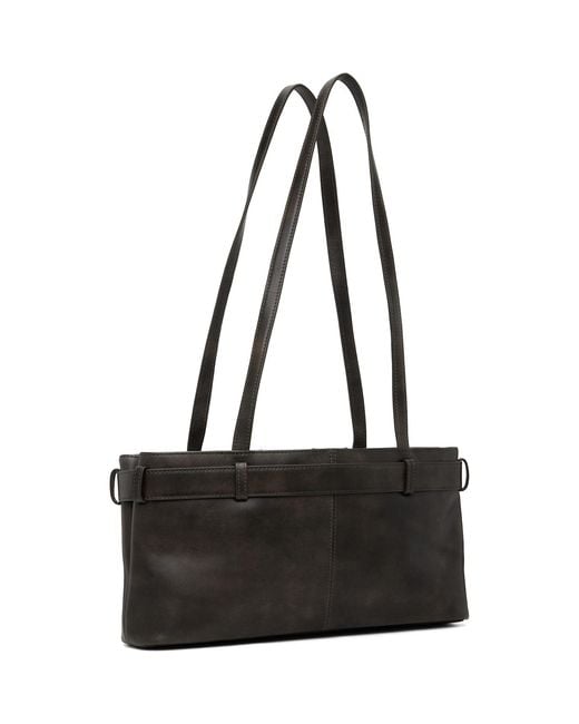 OSOI Black Shoulder Brocle Bag