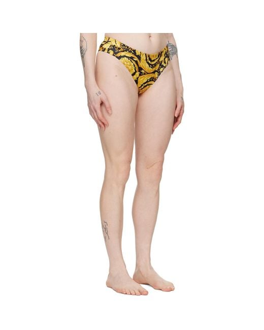 Versace Black Barocco Briefs