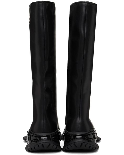 Rombaut Black Vizor Tall Boots