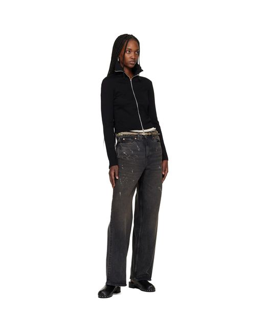 Our Legacy Black Full Cut Jeans