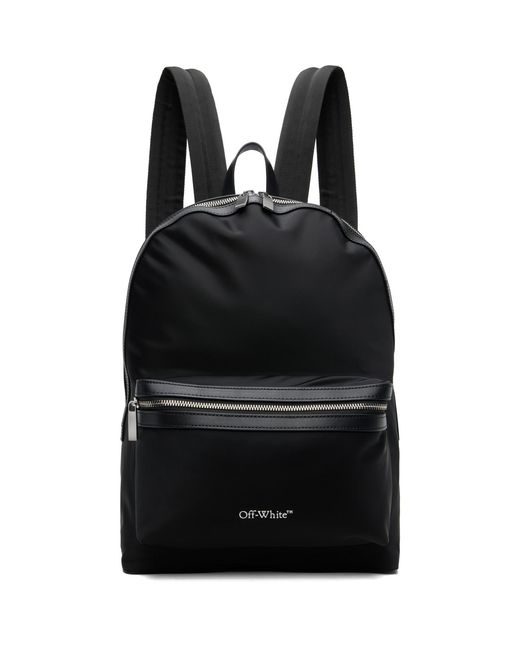 Off-White c/o Virgil Abloh Black Core Round Backpack for men