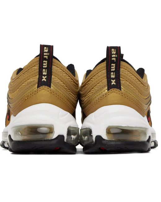 Nike Black Gold Air Max 97 Og Sneakers for men
