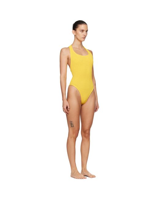 Hunza G Yellow Sandy Swimsuit