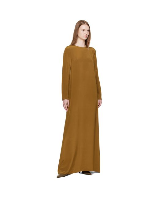 La Collection Black Tan Beatrice Maxi Dress