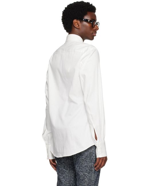 KOZABURO White Slim-fit Shirt for men