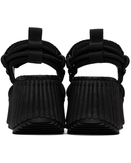 Chloé Black Nama Sandals