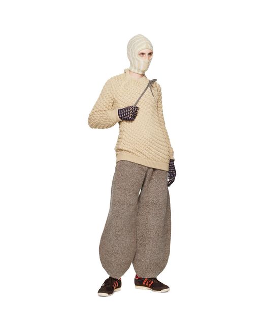 Isa Boulder Natural Balloon Sweatpants for men