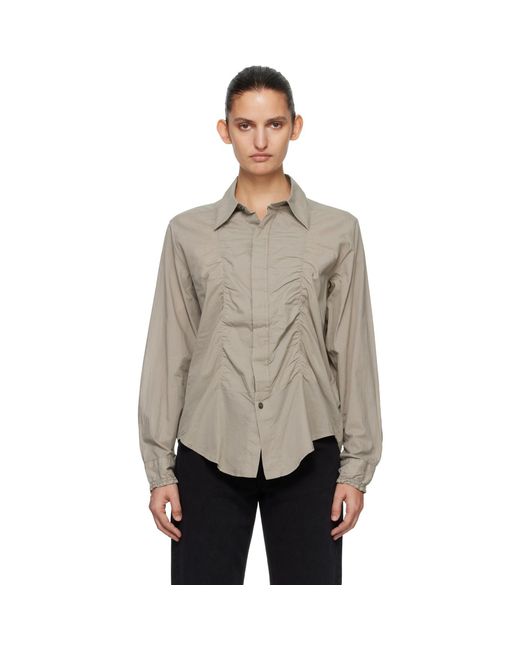Our Legacy Natural Jumble Shirt