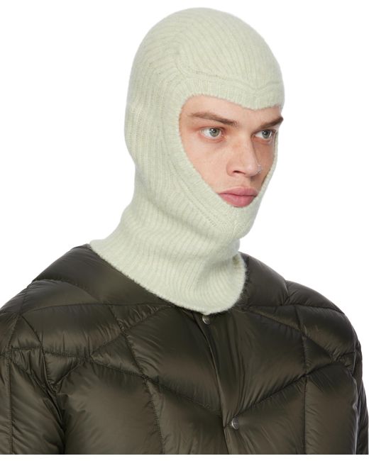 Rick Owens Porterville Skull Balaclava in Green for Men | Lyst