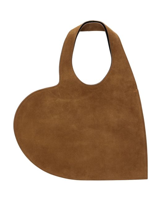 Coperni Brown Heart Tote