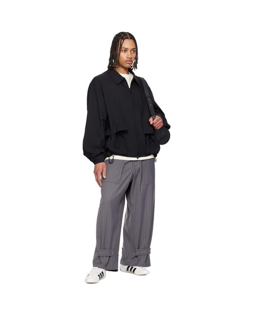 Y-3 Black Sport Uniform Blouson Jacket for men