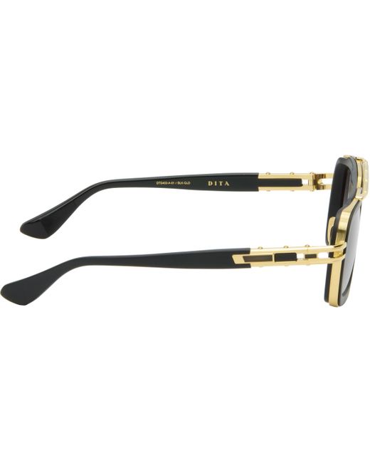 Lunettes De Soleil Lxn-Evo Noir Et Doré Dita Eyewear pour homme en coloris Black