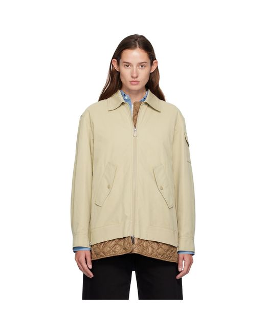 Moncler Natural Khaki Felci Jacket