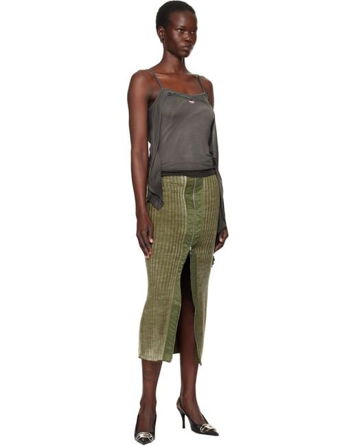 DIESEL グレー T-Malo キャミソール Brown