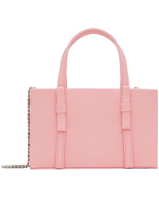 Kara Pink Ssense Exclusive Midi Bow Bag