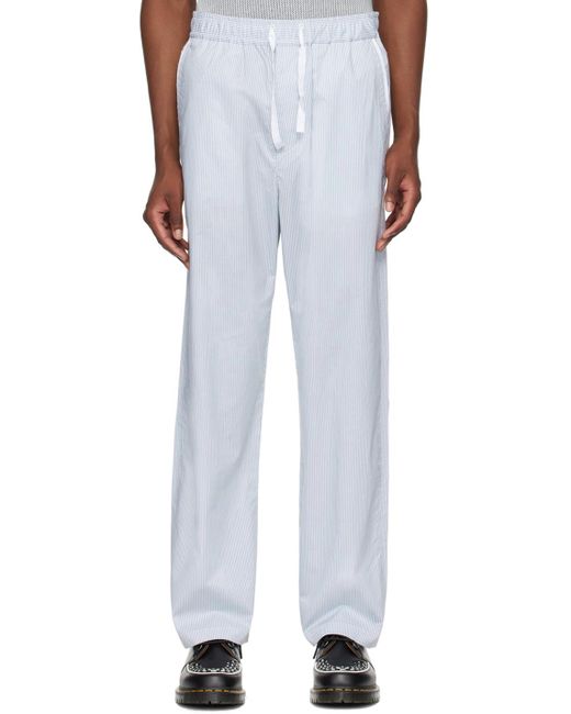 Rag & Bone White Ragbone Bradford Trousers for men