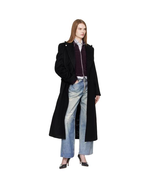 Our Legacy Black Manta Coat
