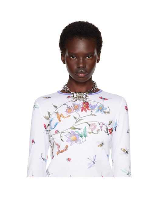 Chopova Lowena Metallic Fleur Necklace