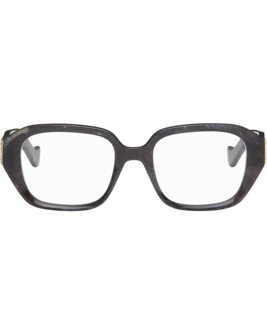 Loewe Black Anagram Glasses for men