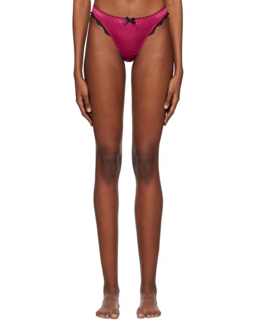 Agent Provocateur Red Pink Sloane Briefs