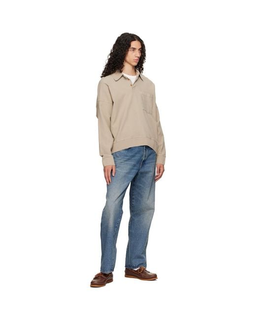 Sebago Brown Portland Martellato Boat Shoes for men