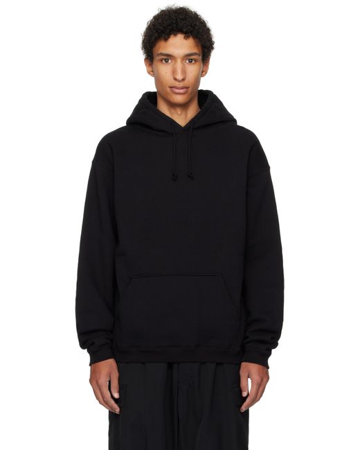 Y's for men Black Printed Hoodie for men