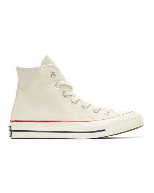 Converse Off white Chuck 70 High Sneakers for Men Lyst