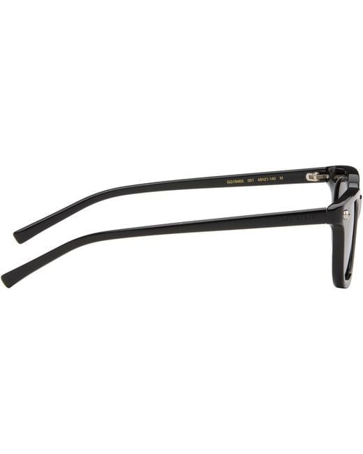 Gucci Black Round Sunglasses for men