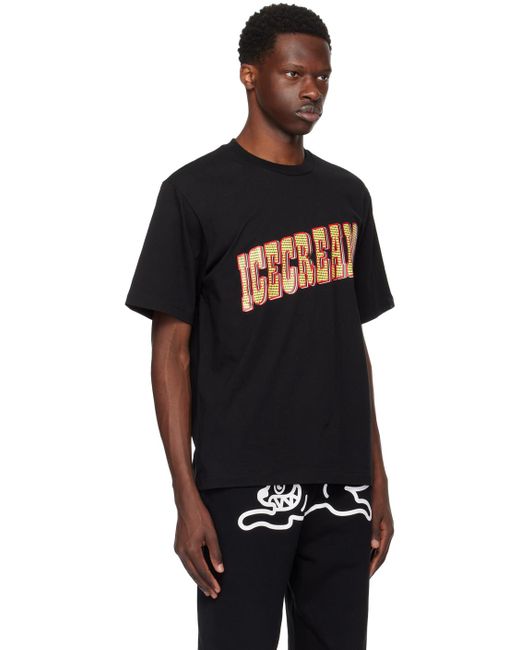 ICECREAM Black Casino T-Shirt for men