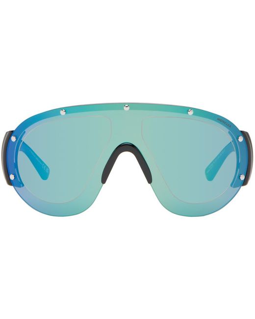 Moncler Green Black Rapide Sunglasses for men