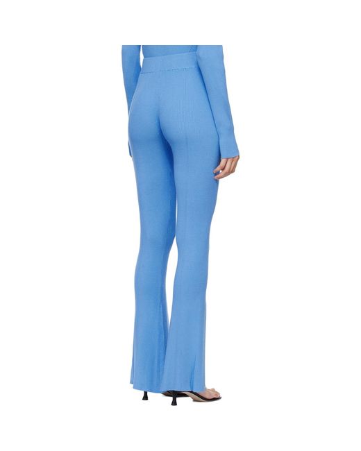 REMAIN Birger Christensen Blue Omly Lounge Pants