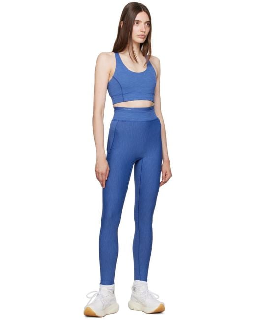Outdoor Voices Blue Thrive 7/8 leggings