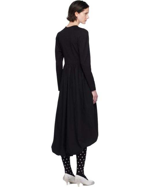 JKim Black Bale Midi Dress