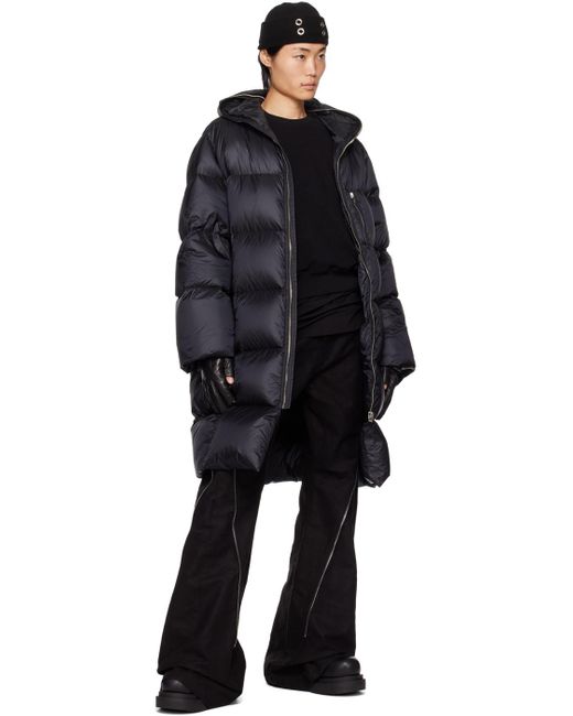 メンズ Rick Owens Moncler + ダウンコート Black