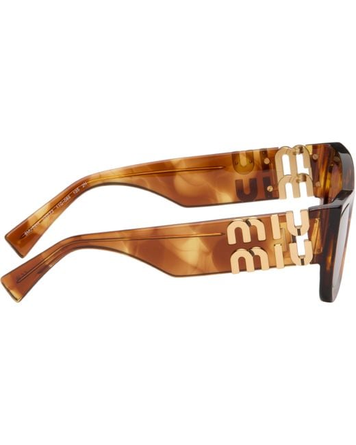 Miu Miu Multicolor Miu Glimpse Sunglasses