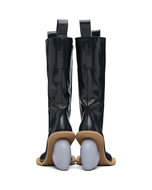 Yume Yume Black Love Tall Boots