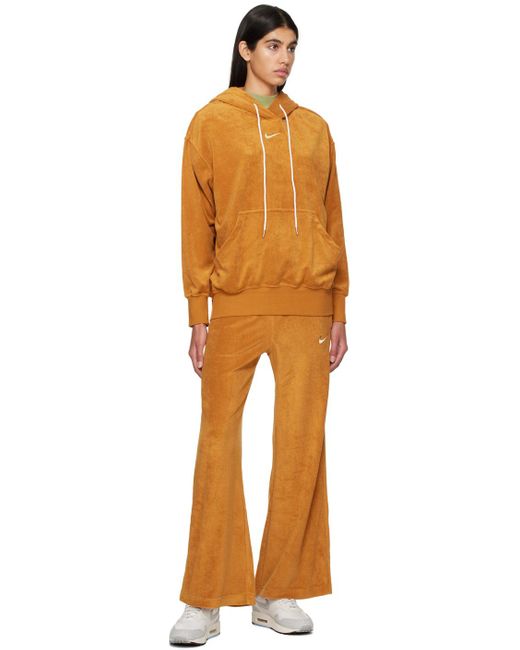Nike Multicolor Orange Wide-leg Lounge Pants